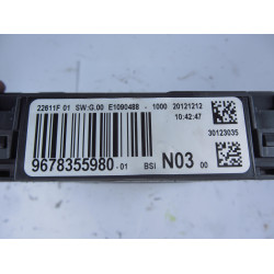 BSI CONTROL UNIT Peugeot 208 2013 1.6 HDI 16V 9678355980