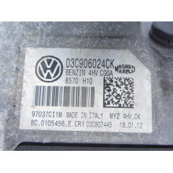 ENGINE CONTROL UNIT Volkswagen Golf 2012 1.4 TSI 03c906024ck