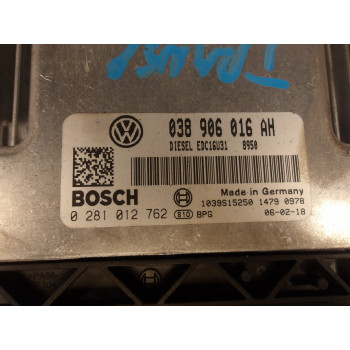 ENGINE CONTROL UNIT Volkswagen Transporter 2006 1.9 TDI 038906016ah